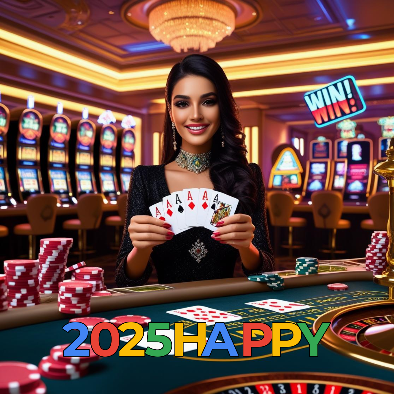 2025HAPPY:Mostre sua habilidade nas mesas de poker e vença os adversários!