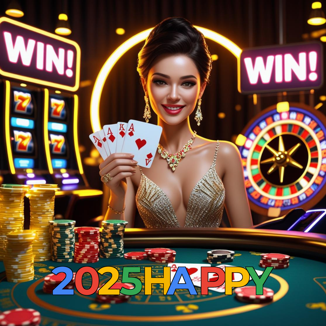 2025HAPPY:Grandes jackpots estão te esperando! Gire a roleta e ganhe agora!
